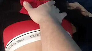 Neighbor intensely toys with my tight asshole while I dress as a sexy catgirl