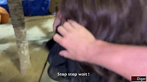 The club girl intensely fucks in stockings and heels after the party