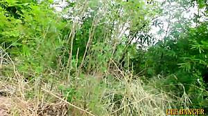 sex and fun in the bush with local bbw chubby sweet ass babe hardfuck