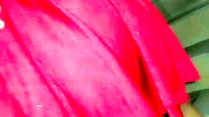 She walks in piss while he stays in chastity cage