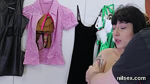 Flirty Teen 18+ Brought To Asshole Asylum For Brutal Treatment