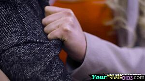 Pickup Babe Fingered And Facefucked