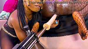 Step Mom Teaches Step Daughter Sex Machine Riding