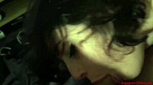 She Sucks His Cock Like Never Before, Getting a Massive Cumshot