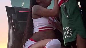 Cheerleader craves big dick even in the afterlife