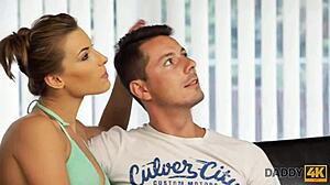 daddy4k pretty girl does naughty things with perverted father-in-law