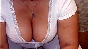 friend's mom catches me in her bathroom