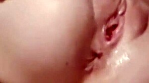 After partying all night, he uses her tight ass and pussy in a double penetration.