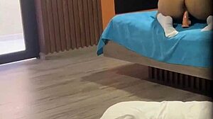 Perverted Stepfather Discovers Stepson Masturbating Ass After Classes And Fucks Him From Behind