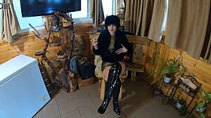 Milfycalla compilation fetish blowjobs rough sex in fur coats