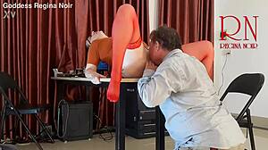 Monday in the office employee without panties tease lick pussy suck dick in the office naughty office full video