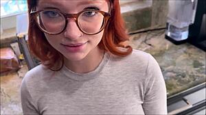 redhead step daughter filled with cum - naomi hughes - family therapy - alex adams