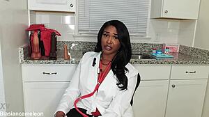 Nurse Lala's Intriguing Jerk Off Instructions For Patient
