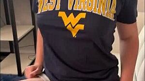 Jock Fucks Tight Pussy Teen Ava Marina After Tailgate Party!