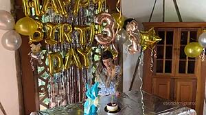 The Best Birthday Surprise A Real Cock Giving Me Until My Ass Is Filled With Milk - Spoiler!