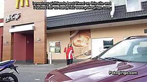 Amateur Porn Video in a Car