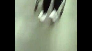 candid stacked black woman shows off basketball booty