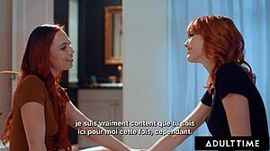 Adult Time - Aidra Fox Seduces Bestie Kenna James For Romantic Lesbian Fuck French Subtitles