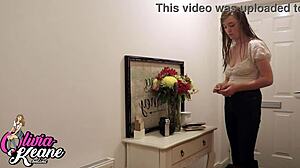 Naughty college student gets spanked hard by mature cougar