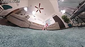 Scarlett Mae Slips in 360 Lingerie Photoshoot