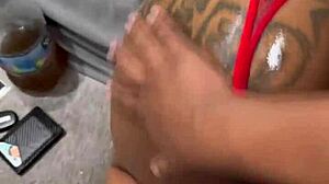 Pov Fucking Me in Red Lingerie Sex Tape