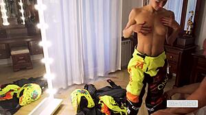 Want hot sex with a horny teen on a motorcycle?