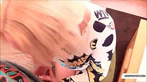 Chubby Blonde Girl Gives Pov Blowjob to Nerd in Reality Sex Scene
