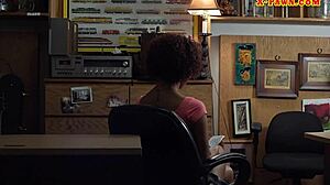 big boobs ebony railed at the pawnshop