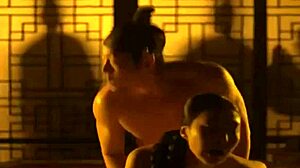 korean concubine submits in bdsm sex scene
