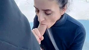 its fantastic to suck his cock at -10 degrees and have him warm my tongue with his hot cum