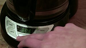 rude redhead boss dominates submissive lesbian employee with strapon ramming