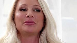 Exchange student experiences culture shock with mature masseuse