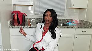 Nurse Lala's Intriguing Jerk Off Instructions For Patient