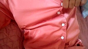 Rich Whore Stepmother Masturbates After Work