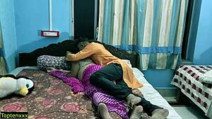 Indian Hot Couple Enjoys Hardcore Fucking with Sexy Wife and Young Husband