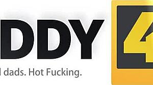 Red-Haired Beauty Succumbs to Handsome Old Man's Irresistible Charms in Daddy4K Encounter