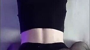 Hottie In Pantyhose Feels Intense Pleasure Doggy And Cowgirl