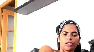 Very Horny Venezuelan Masturbates Her Wet Pussy!