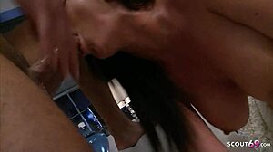 Cougar Jayden Jaymes seduces big dick boy with her big boobs and ass.