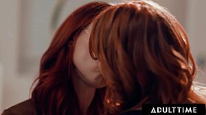 Adult Time - Aidra Fox Seduces Bestie Kenna James For Romantic Lesbian Fuck French Subtitles