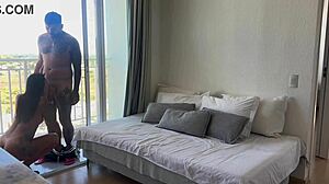 Visiting Hot Neighbor Leaves Me With White Dick