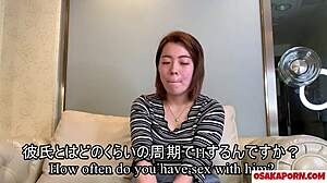 The 23 year old chubby asian girl in silent sex, gets facial and swallows cum, complete amateur homemade with interview and undress