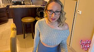 friends mom craving my big dick, but can she handle it?