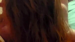 Feeling the Passion as This Sexy Redhead Sucks Cock Deepthroat.