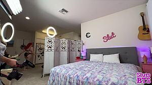 Gorgeous Redhead BBW MILF April Flores Sucks And Fucks Eagerly