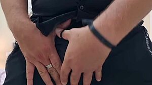 Italian Creampie, Step Brother Jerks Off