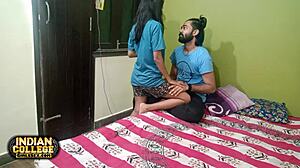 Wow! Juicy Skinny Desi Girlfriend Fucked By Indian Hunk!