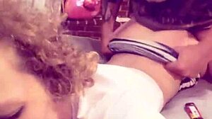 Cheating wife milf gets bred during selfie snapchat session