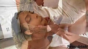 Fiz a jéssica azul vomitar na minha pica e soquei muito no cuzão arrombado dela 😈🔥