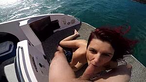 Pernocas And Joy Cardozo Engage In Live Oral Sex During Boat Trip